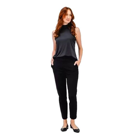 Ministry Of Supply Women's Size 2 Pants Black Pull-on - Picture 1 of 8